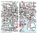 東京・横浜・千葉鉄道路線図
