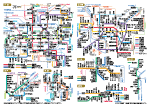 東京と横浜の地下鉄路線図